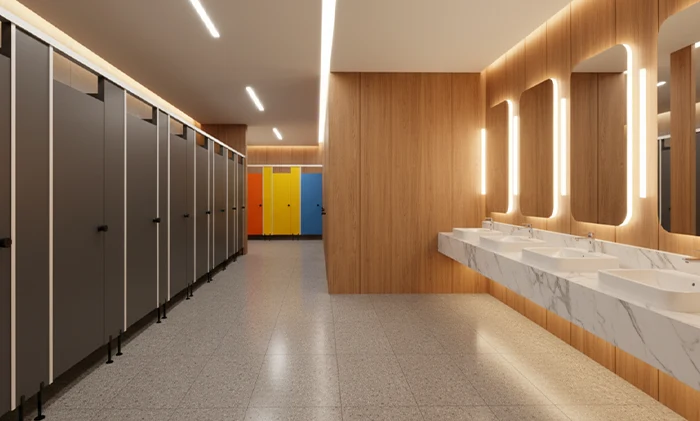 gambar toilet phenolic/cubicle
